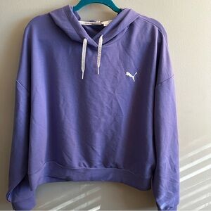 Women’s Puma Pullover Hoodie Top XL Periwinkle